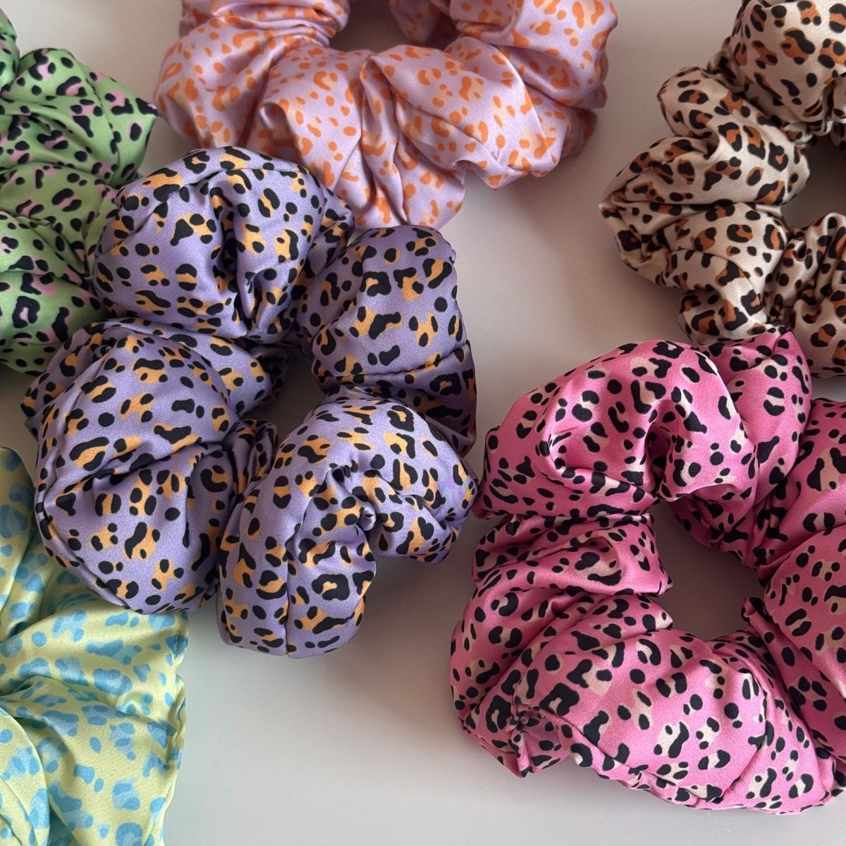 New Style Cloth Hair Tie Featuring Leopard Print Design