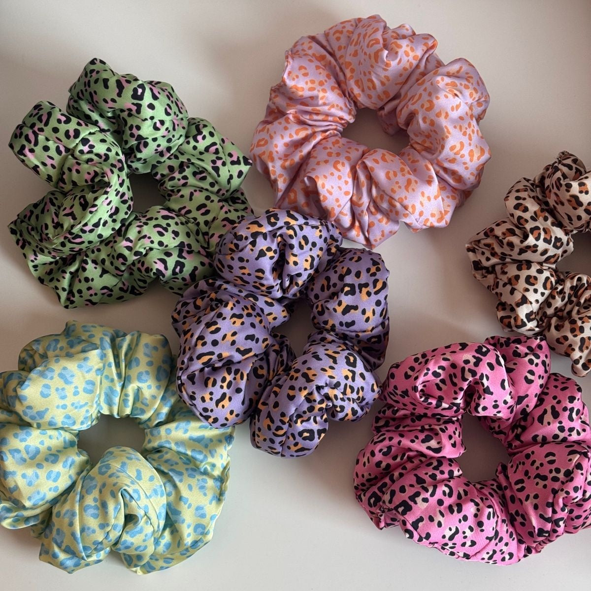 New Style Cloth Hair Tie Featuring Leopard Print Design