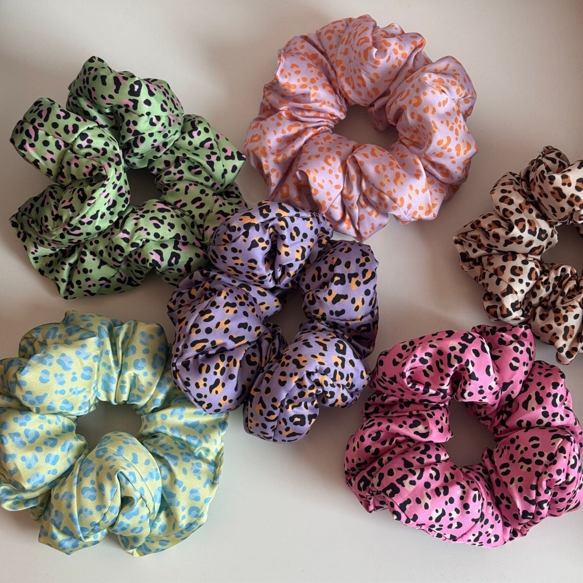 New Style Cloth Hair Tie Featuring Leopard Print Design