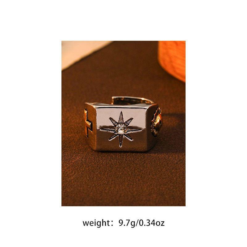 Punk Style Alloy Ring For Unique Fashion Statement