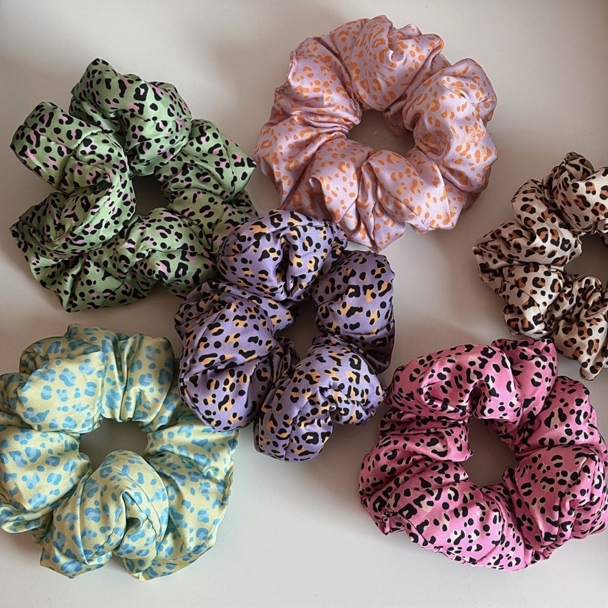 New Style Cloth Hair Tie Featuring Leopard Print Design