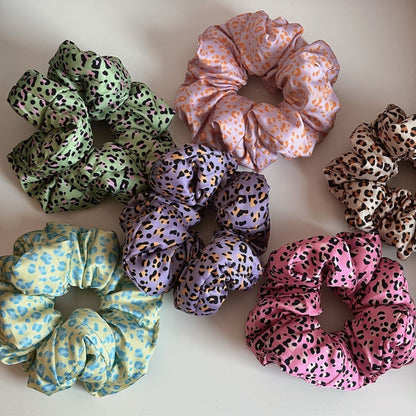 New Style Cloth Hair Tie Featuring Leopard Print Design