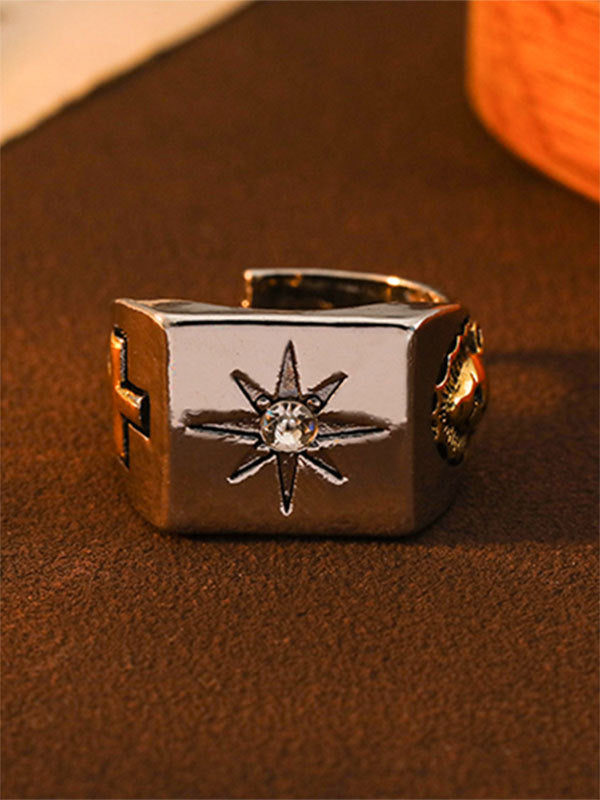 Punk Style Alloy Ring For Unique Fashion Statement