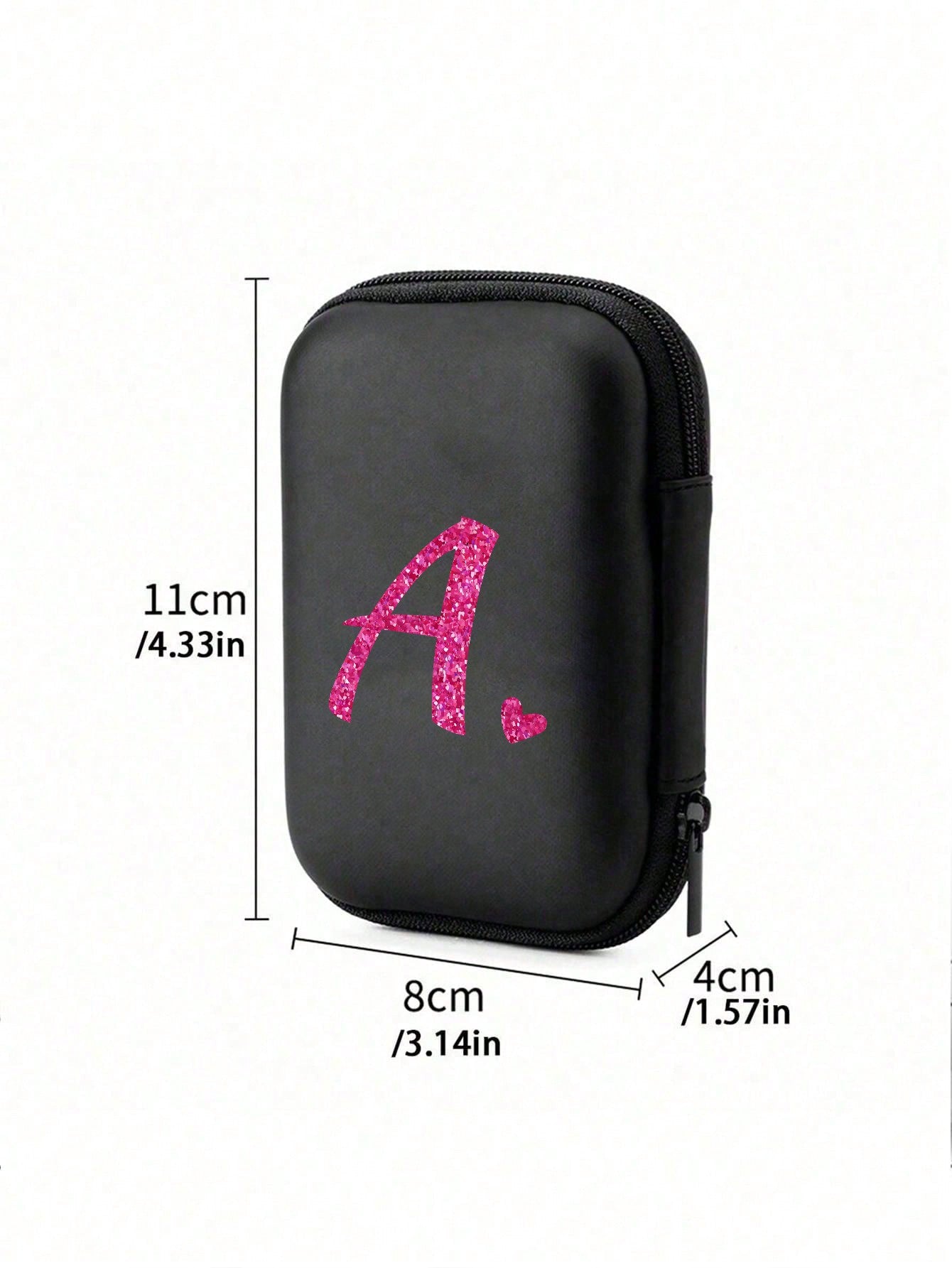 Unisex Square Polyester Digital Bag Featuring Letter Pattern, Perfect For Everyday Use
