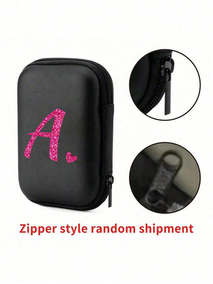 Unisex Square Polyester Digital Bag Featuring Letter Pattern, Perfect For Everyday Use