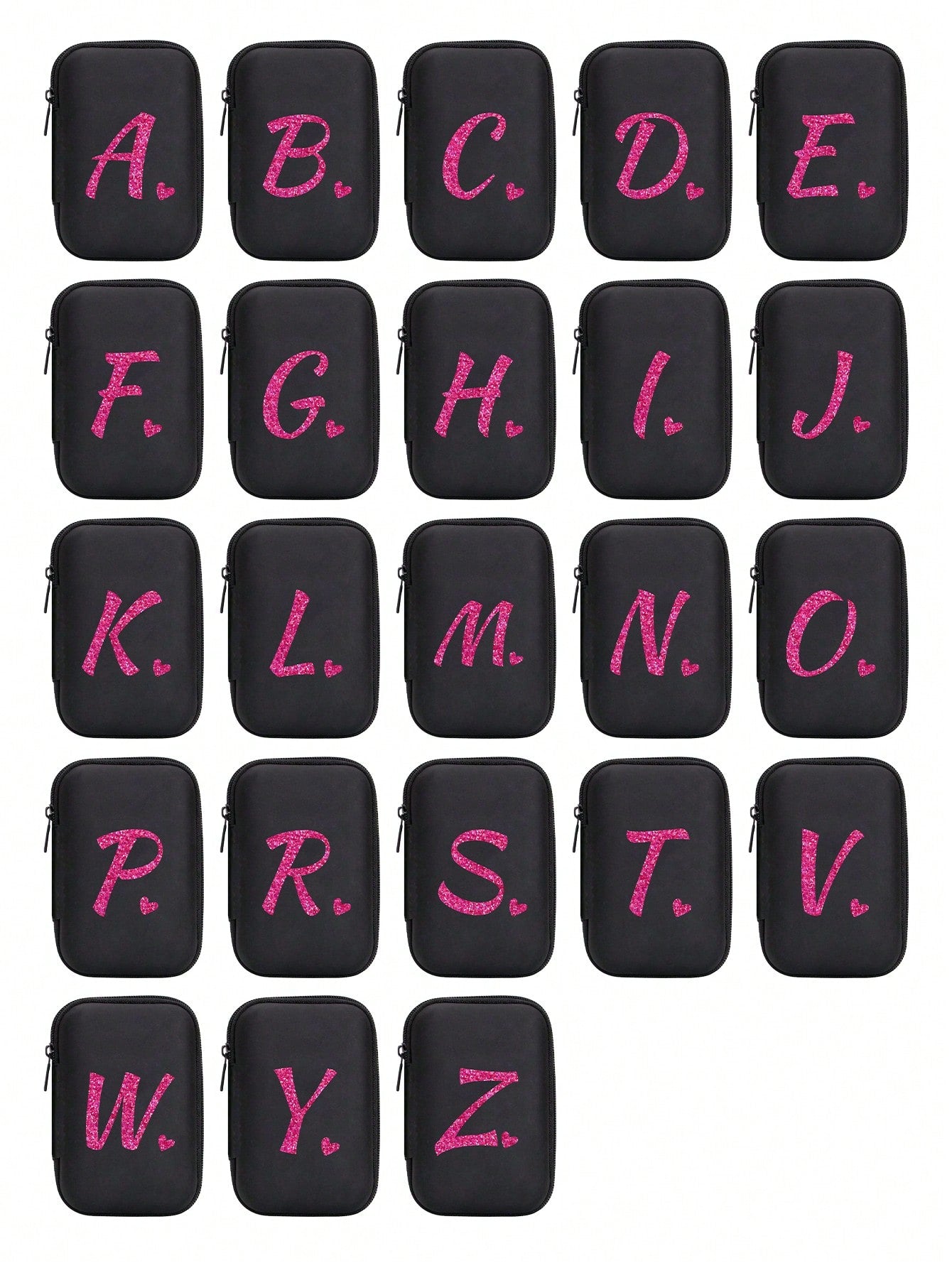 Unisex Square Polyester Digital Bag Featuring Letter Pattern, Perfect For Everyday Use
