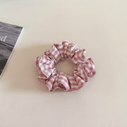 2#Pink Large Grid Small Intestine Ring