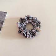 5#Black, White, and Pink Checkered Small Intestine Loop