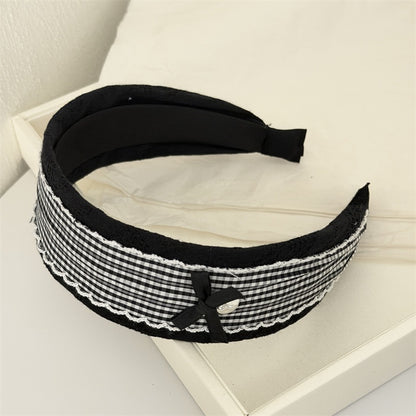 New Style Polka Dots Cloth Headband Featuring Soft Fabric For Comfortable Wear