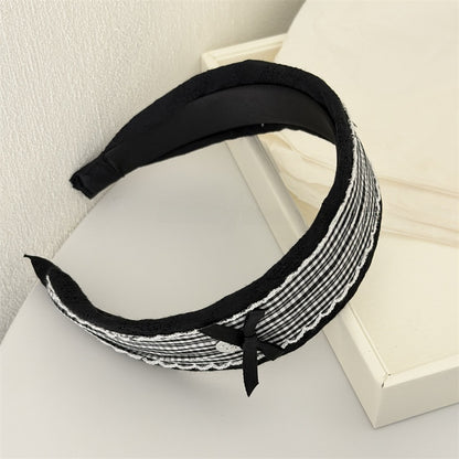New Style Polka Dots Cloth Headband Featuring Soft Fabric For Comfortable Wear