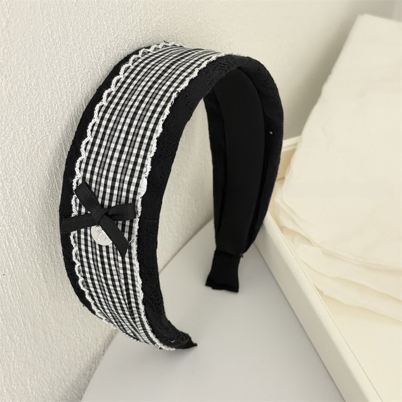 New Style Polka Dots Cloth Headband Featuring Soft Fabric For Comfortable Wear