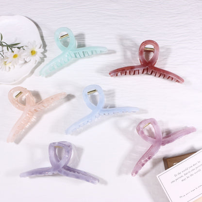 Shark Hair Claws Made Of Durable PS Material, Stylish Hair Accessories For Secure Hold