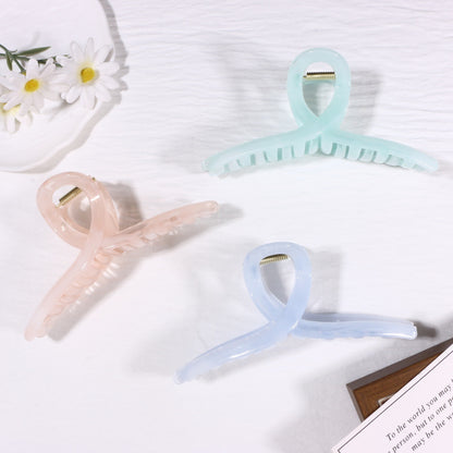 Shark Hair Claws Made Of Durable PS Material, Stylish Hair Accessories For Secure Hold