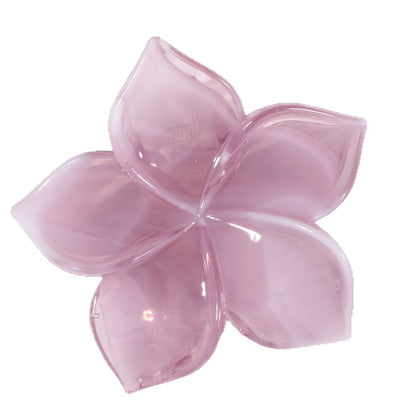 Flowers Hair Claws Hairpin Made Of Durable PS Material In Skin Color