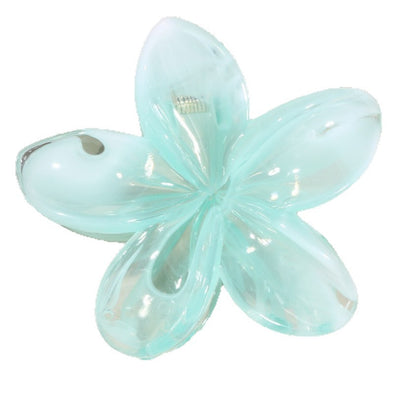 Sweet Pink Marble Hair Claw Made Of Durable PS Material, Stylish Hair Accessory For Everyday Use