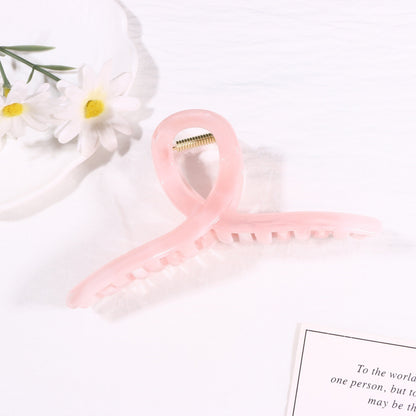 Light Brown Hair Claws Made Of Durable PS Material, Stylish Hairpin Accessory For Everyday Use