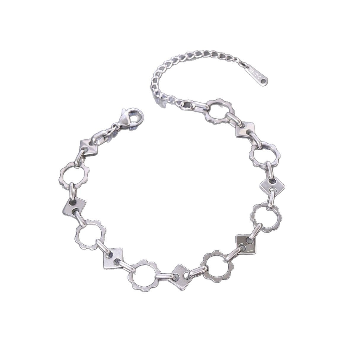 Geometric Jewelry Set For Women Featuring Waterproof Non Tarnish Titanium Steel With Cuban Link Chain Curb Chain