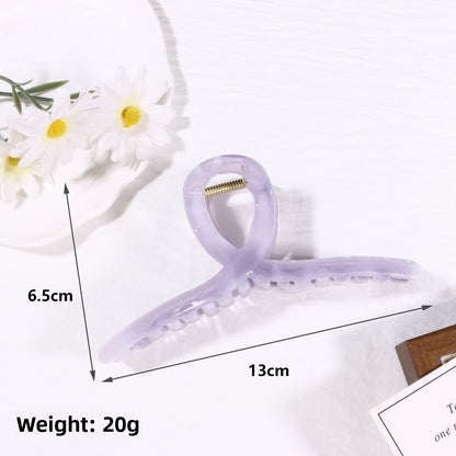 Shark Hair Claws Made Of Durable PS Material, Stylish Hair Accessories For Secure Hold