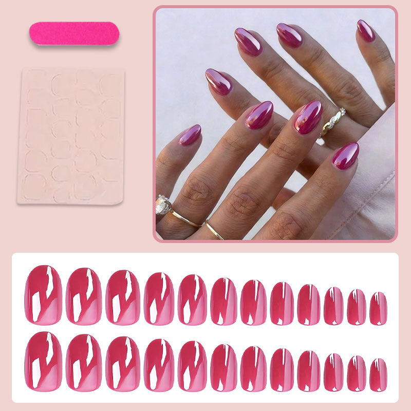 Lines Pattern Nail Tips For Stylish And Elegant Nail Art