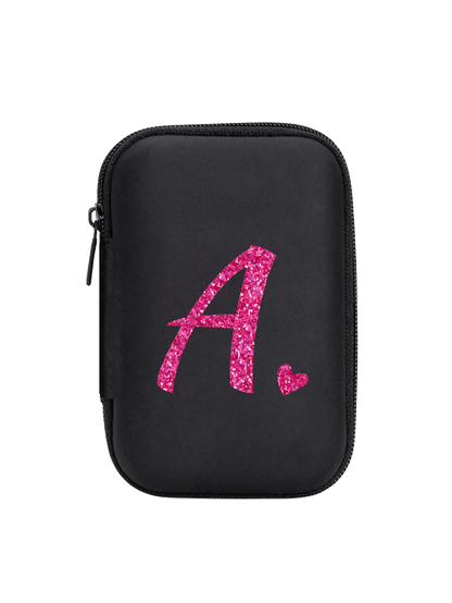 Unisex Square Polyester Digital Bag Featuring Letter Pattern, Perfect For Everyday Use