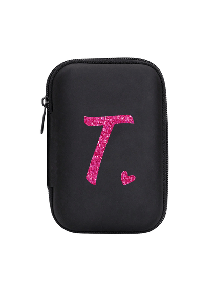 Unisex Square Polyester Digital Bag Featuring Letter Pattern, Perfect For Everyday Use