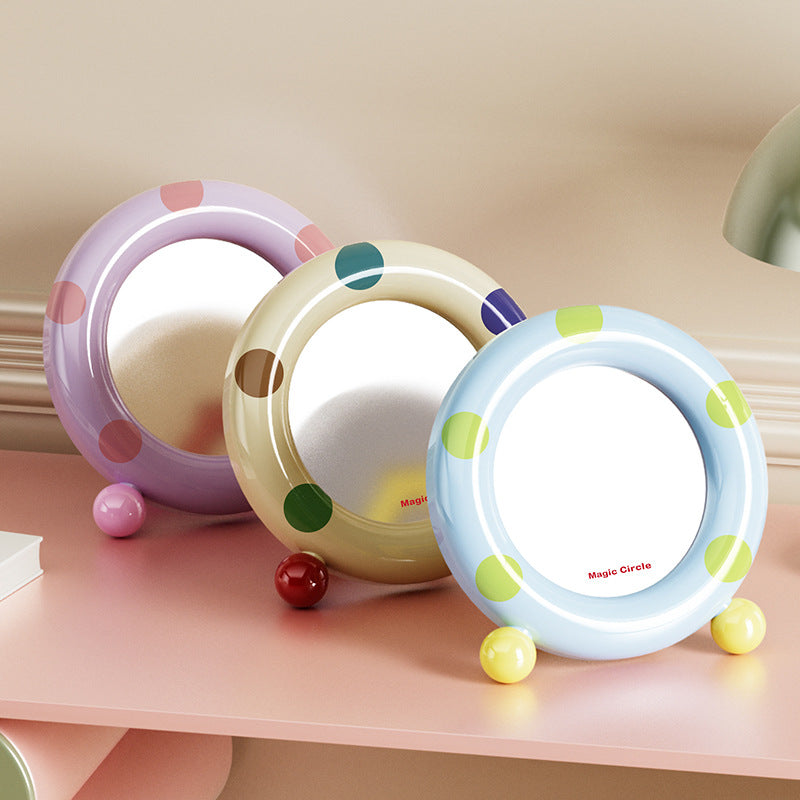 Multicolor Makeup Mirror For Precise Application And Easy Touch-Ups