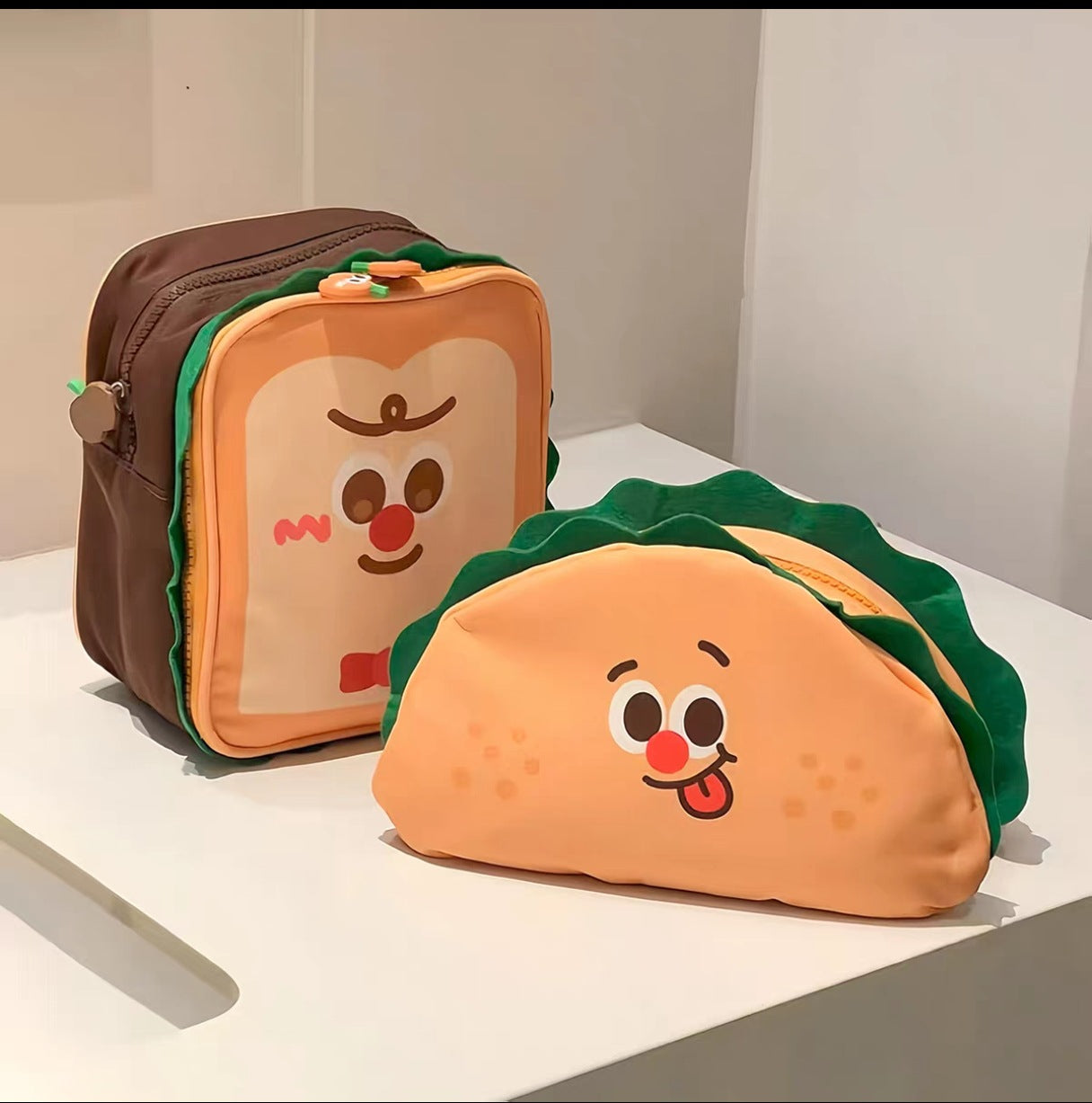 Cartoon Cosmetic Bag Made Of Waterproof Oxford Cloth, Stylish And Durable