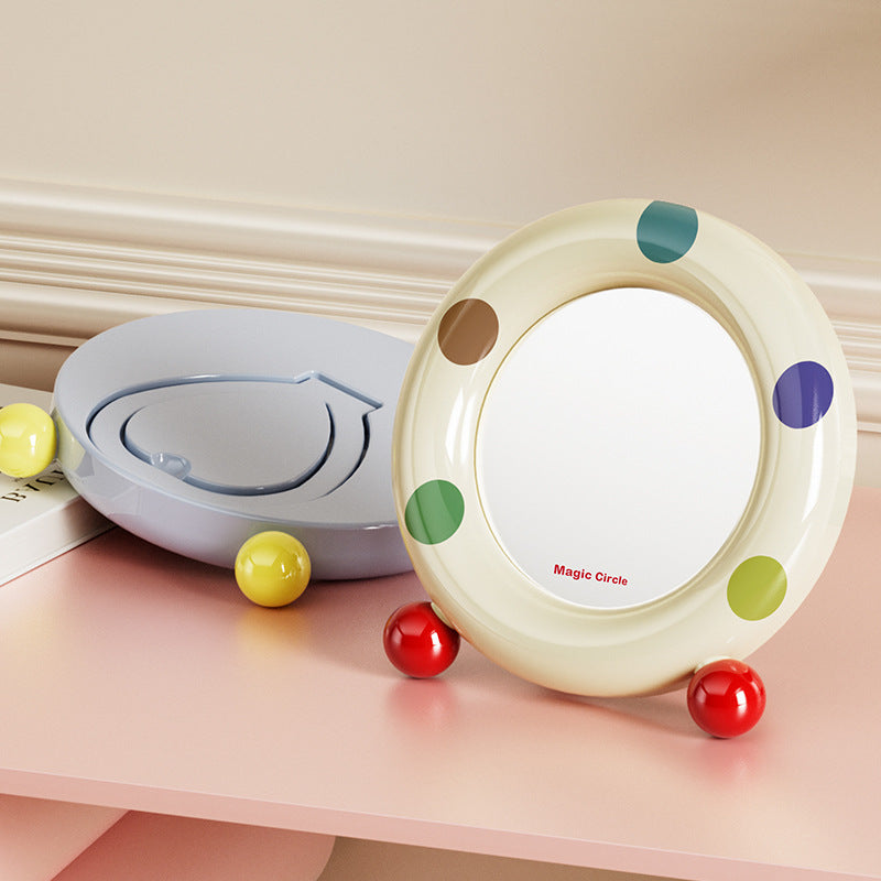 Multicolor Makeup Mirror For Precise Application And Easy Touch-Ups