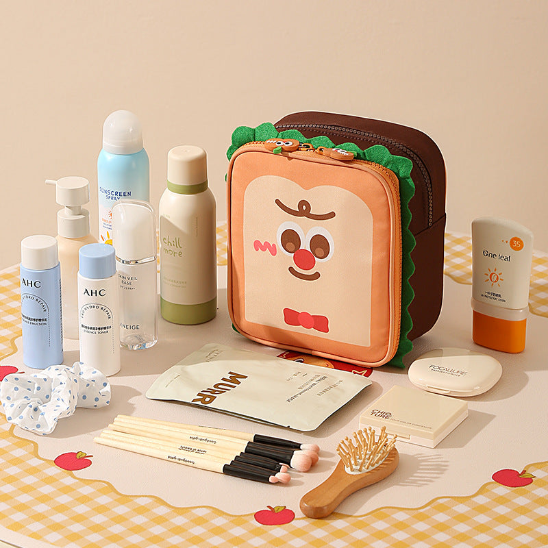 Cartoon Cosmetic Bag Made Of Waterproof Oxford Cloth, Stylish And Durable