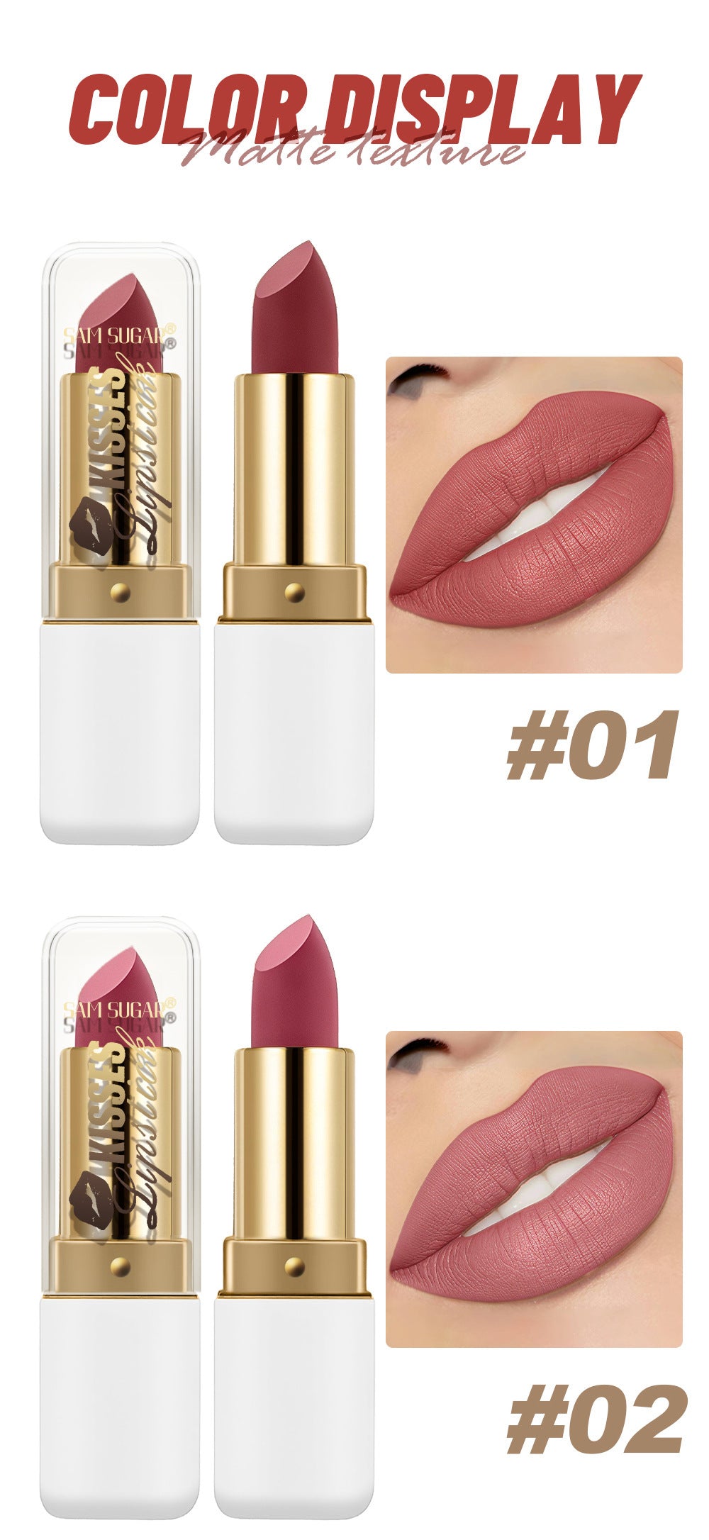Lipstick In Classic Shades For A Smooth And Vibrant Finish