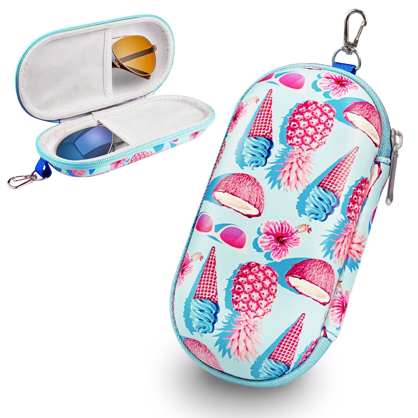 EVA Yellow Eyeglass Case For Durable And Lightweight Protection
