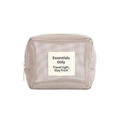 Lattice Cosmetic Bag Featuring Stylish Design For Convenient Storage