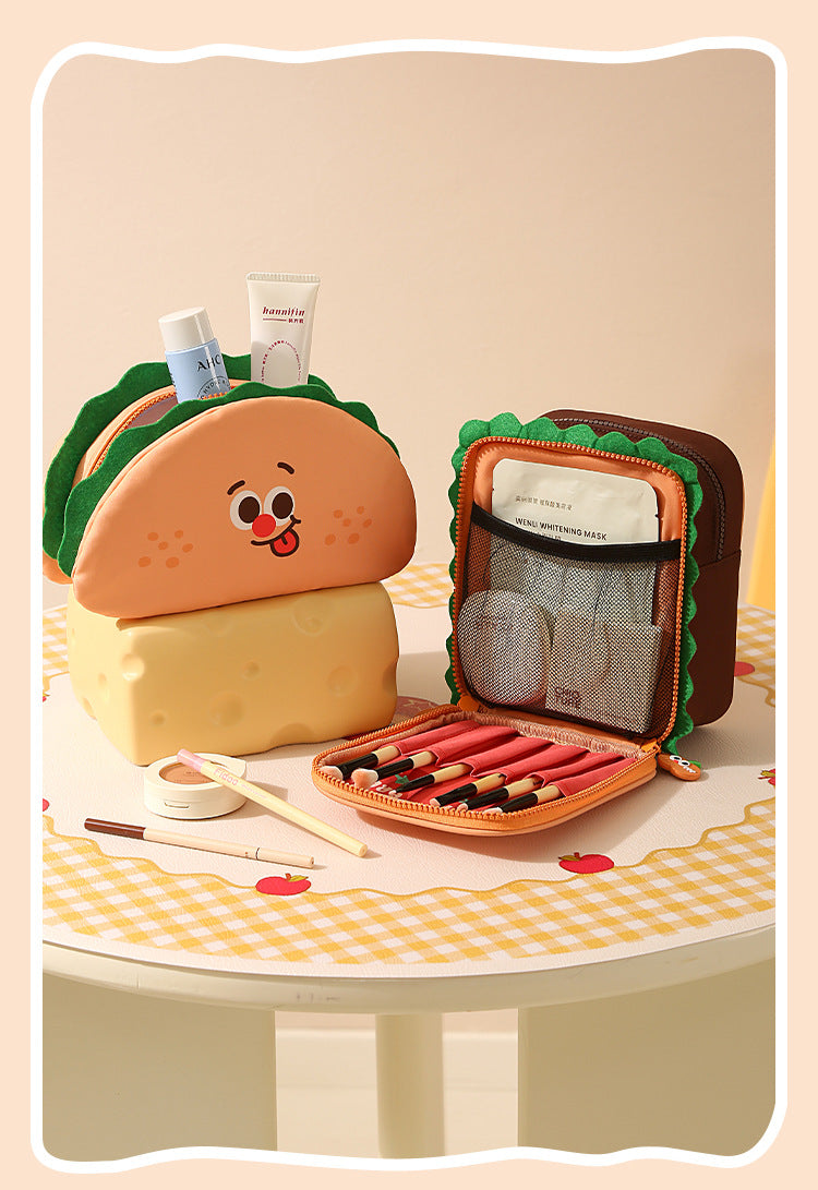 Cartoon Cosmetic Bag Made Of Waterproof Oxford Cloth, Stylish And Durable