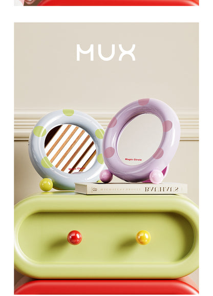 Multicolor Makeup Mirror For Precise Application And Easy Touch-Ups
