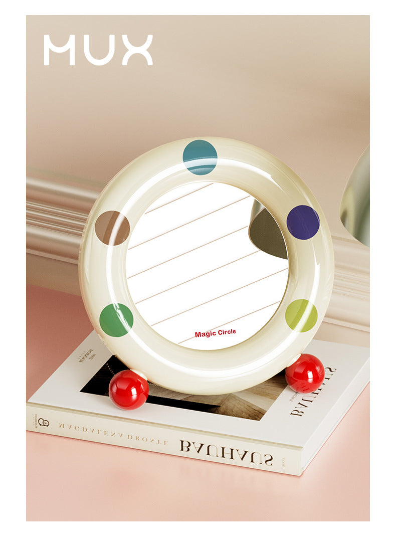 Multicolor Makeup Mirror For Precise Application And Easy Touch-Ups