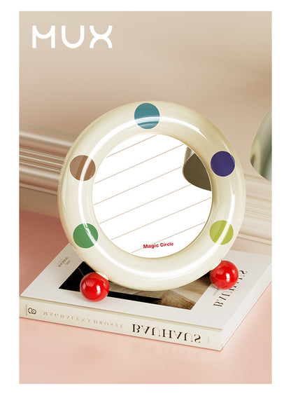 Multicolor Makeup Mirror For Precise Application And Easy Touch-Ups