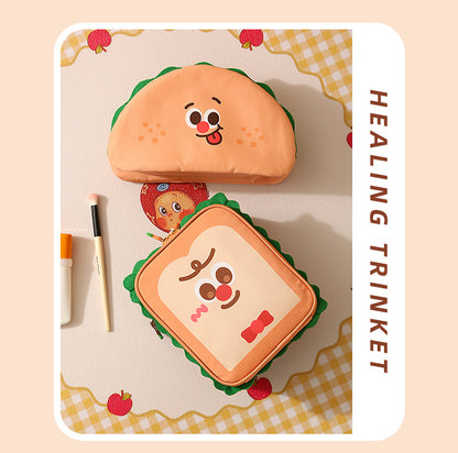 Cartoon Cosmetic Bag Made Of Waterproof Oxford Cloth, Stylish And Durable