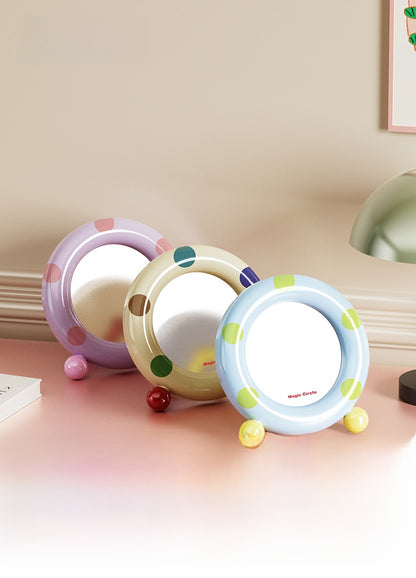 Multicolor Makeup Mirror For Precise Application And Easy Touch-Ups