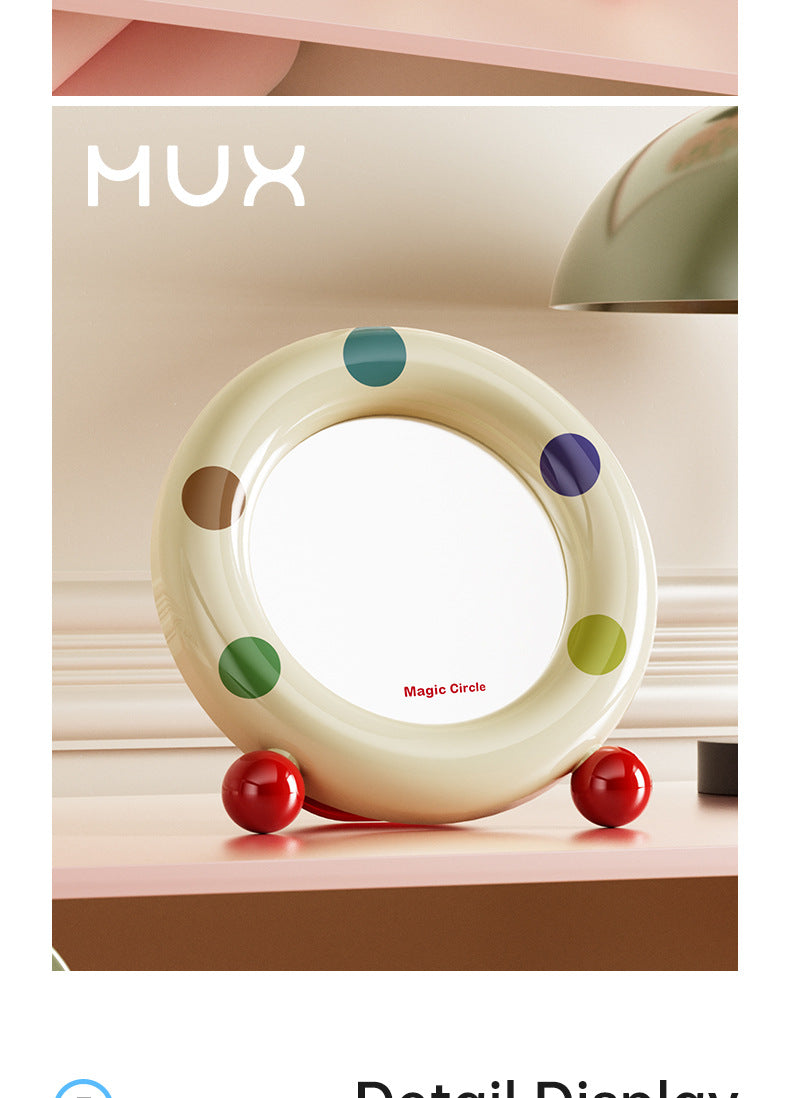 Multicolor Makeup Mirror For Precise Application And Easy Touch-Ups