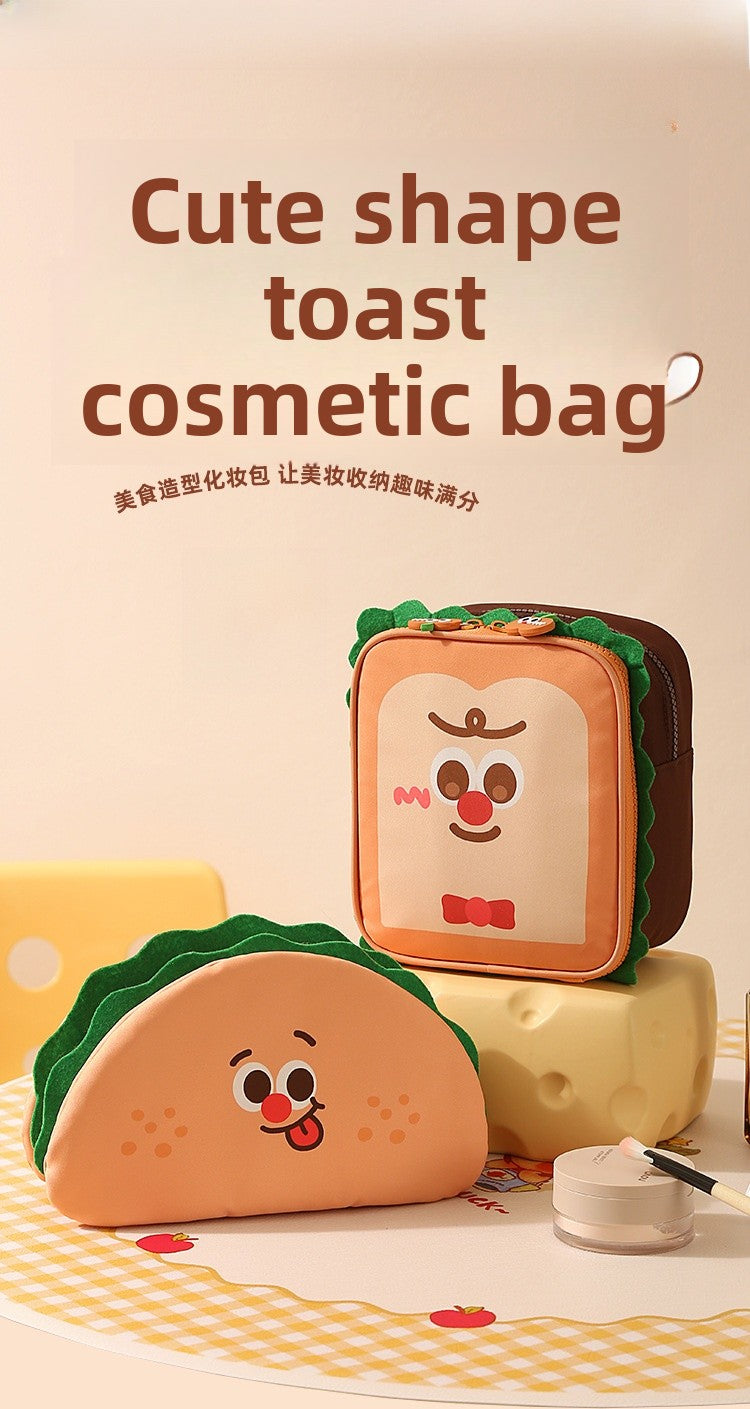 Cartoon Cosmetic Bag Made Of Waterproof Oxford Cloth, Stylish And Durable
