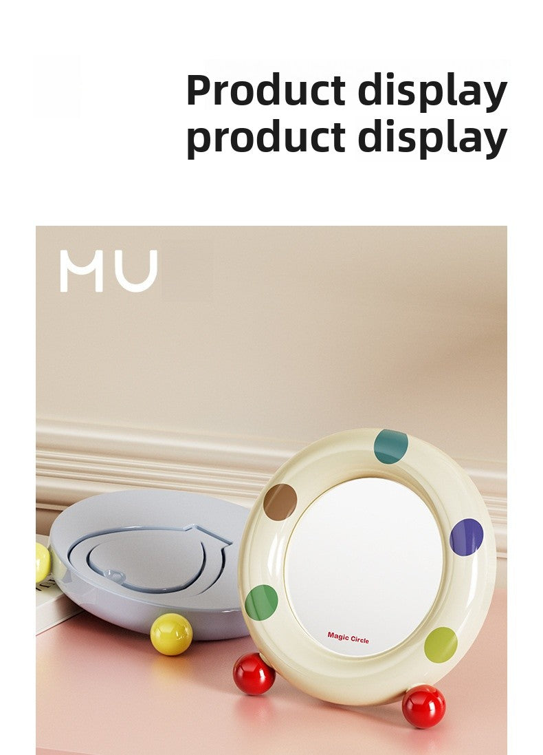 Multicolor Makeup Mirror For Precise Application And Easy Touch-Ups
