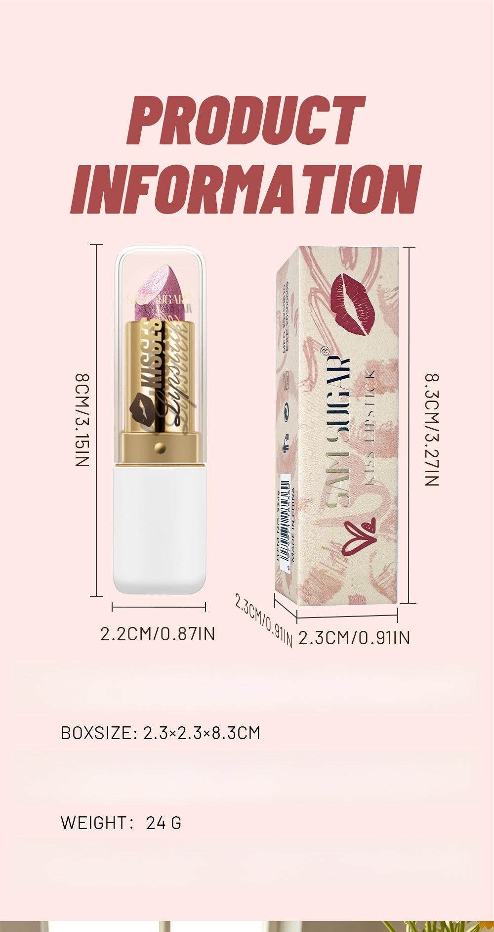 Lipstick In Classic Shades For A Smooth And Vibrant Finish
