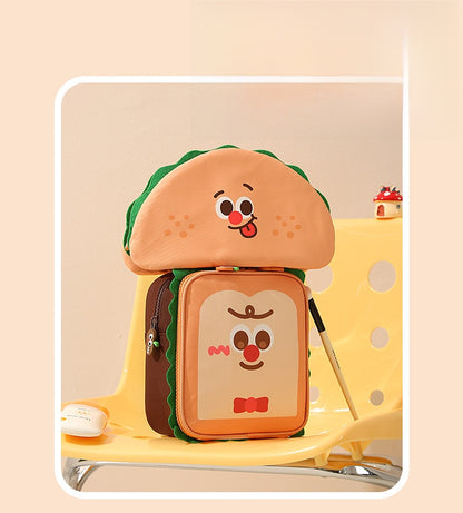 Cartoon Cosmetic Bag Made Of Waterproof Oxford Cloth, Stylish And Durable