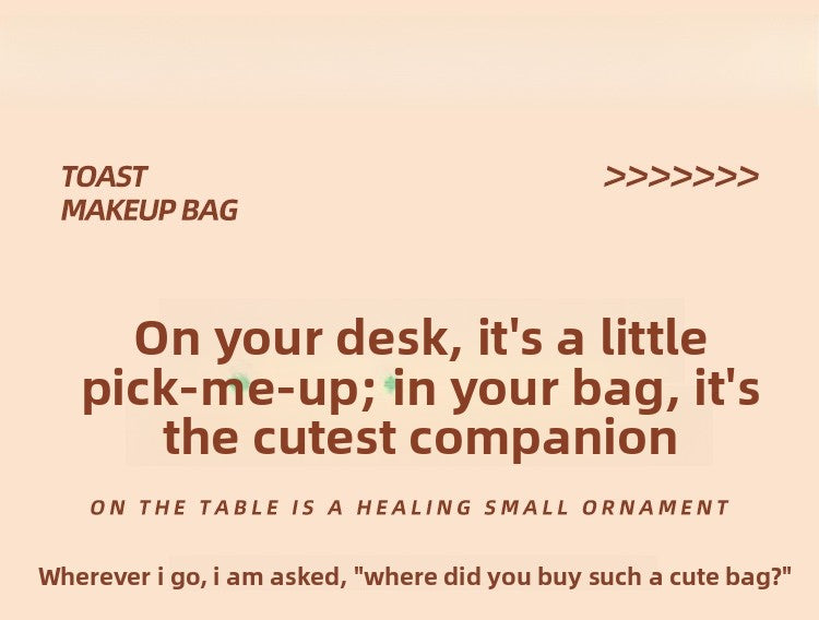 Cartoon Cosmetic Bag Made Of Waterproof Oxford Cloth, Stylish And Durable