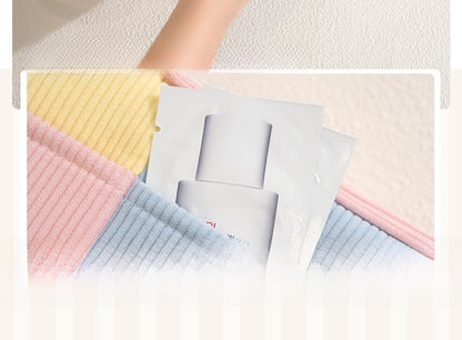 Color Block Corduroy Cosmetic Bag For Women, Stylish And Durable Makeup Pouch