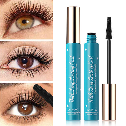 Mascara In Black For Volumized Lashes, Enhancing Eye Definition And Length