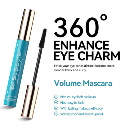 Mascara In Black For Volumized Lashes, Enhancing Eye Definition And Length