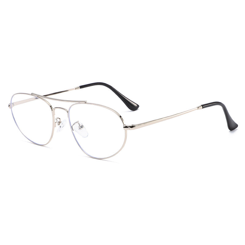 Men's Aviator Sunglasses With Full Frame And PC Lens Material In Golden, Perfect For Spring And Summer
