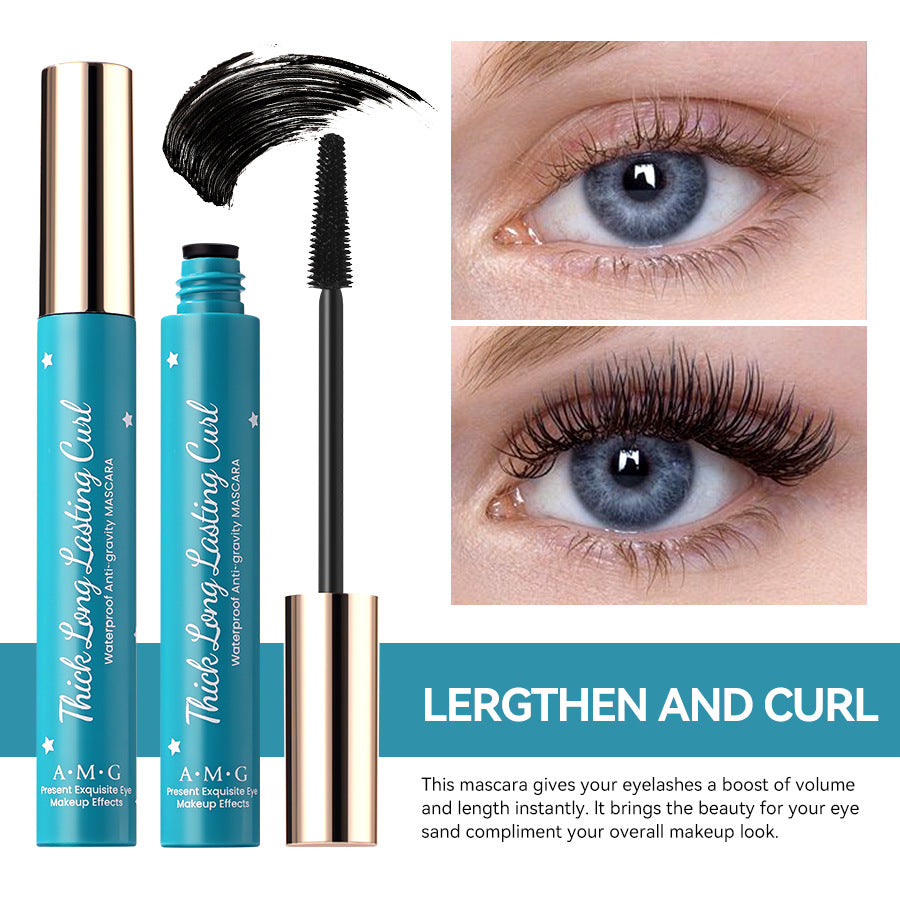 Mascara In Black For Volumized Lashes, Enhancing Eye Definition And Length
