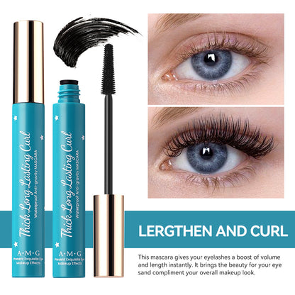 Mascara In Black For Volumized Lashes, Enhancing Eye Definition And Length